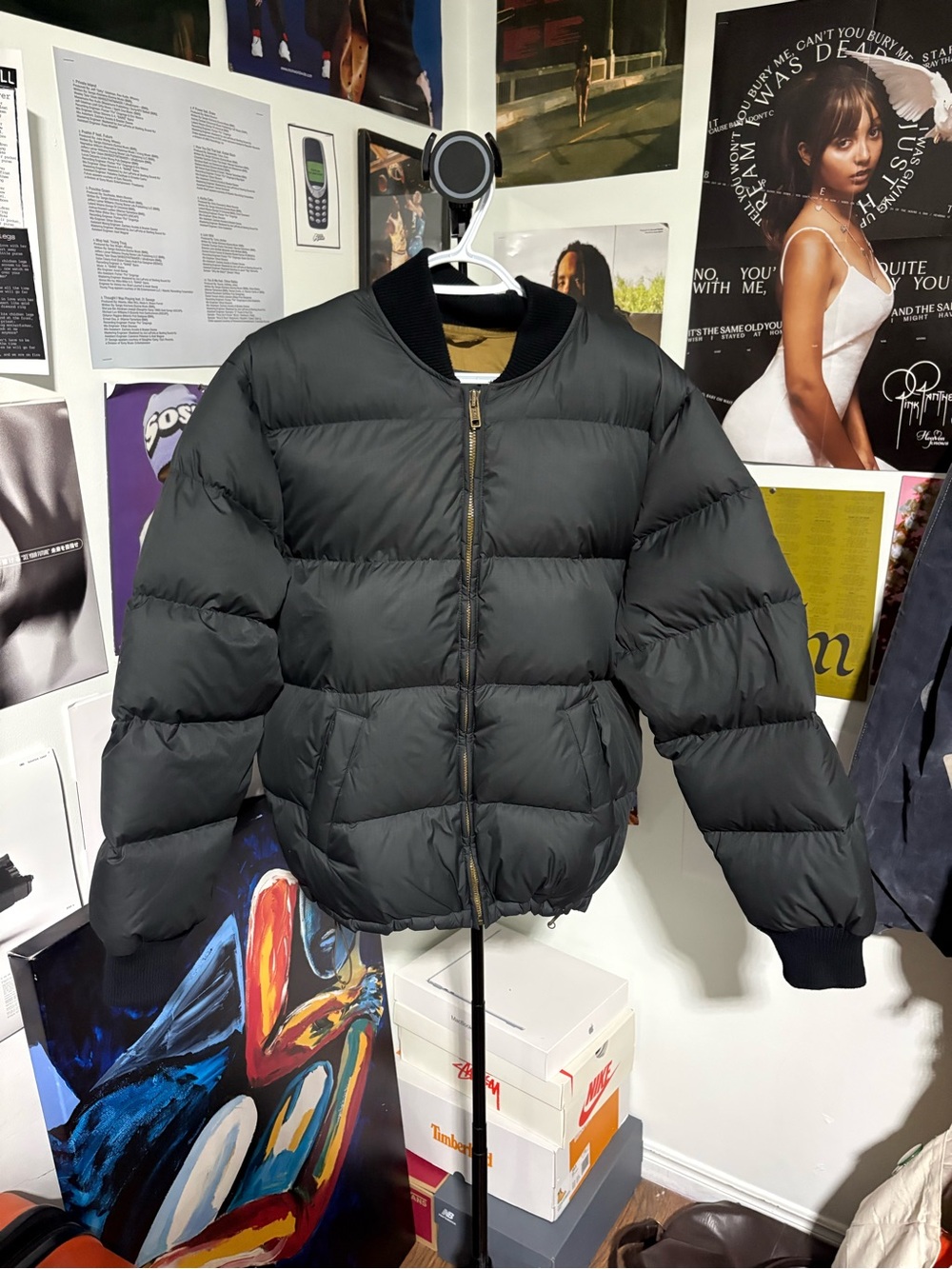 Eddie Bauer vintage inspired bomber jacket
